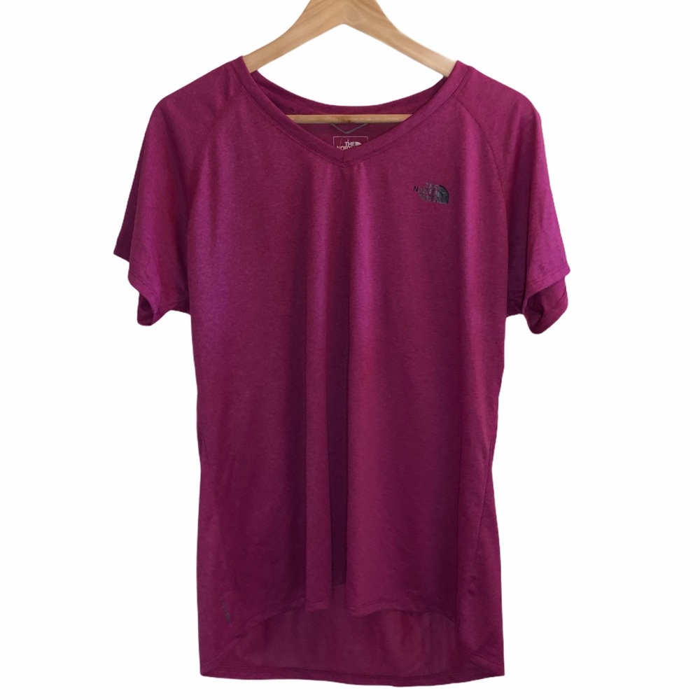 North Face Women's Reaxion Amp V-Neck T-Shirt XL